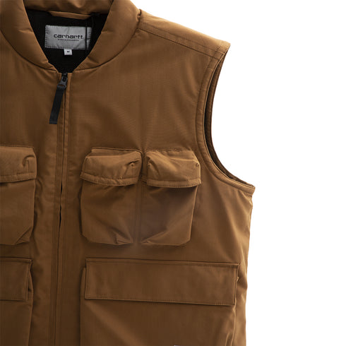 Carhartt WIP Kilda Vest Hamilton Brown I029453_HZ_XX Degli Uberti